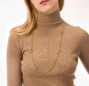 Shell Accent Chain Necklace